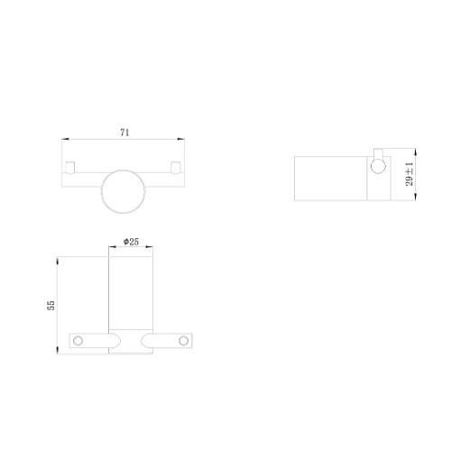 Բաղնիքի կախիչ.RP-80005 Raiber Prem.խրոմ