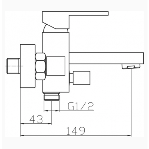 Ծորակ լոգարանի Raiber R0050
