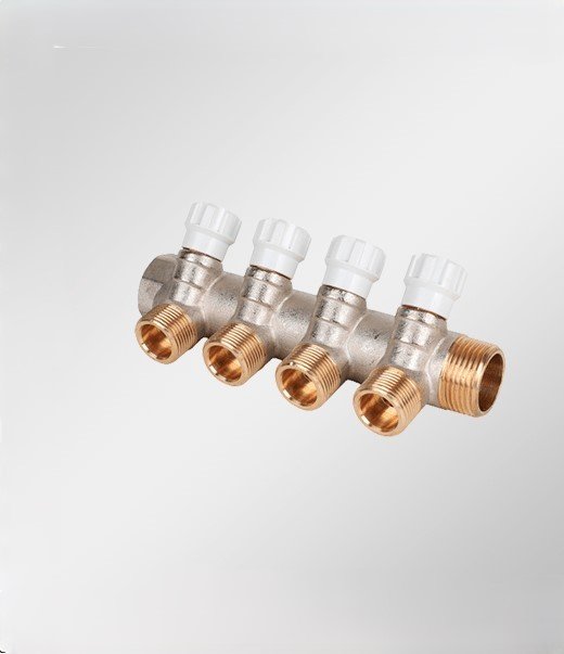 Կորեկտոր латунный  1"x3/4"x2 выхода