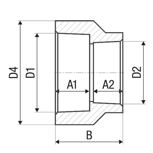 Փոխակերպիչ 50x32 PPR