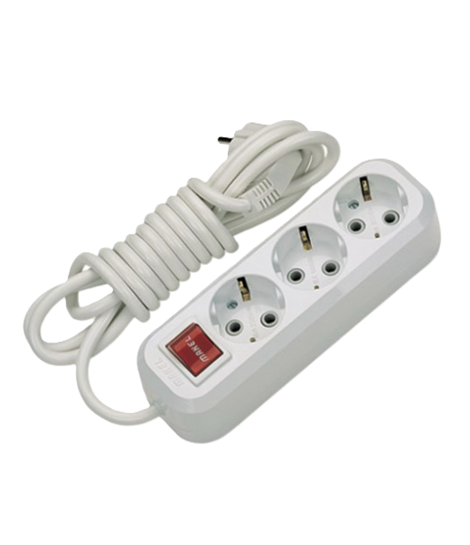 Երկարացման լար 3տ 5մ DE-PA անջատիչով ունիվերսալ