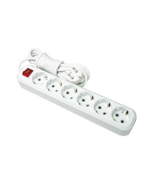 Երկարացման լար 6տ 3 մետր անջատիչով և հողանցումով