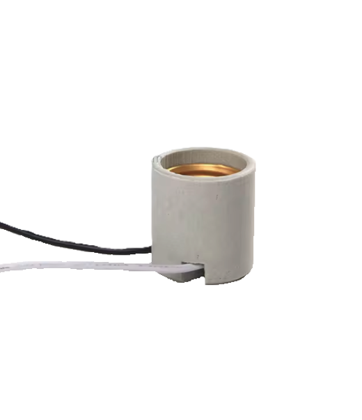 Քարից պատրոն E27 մետաղական ամրակով