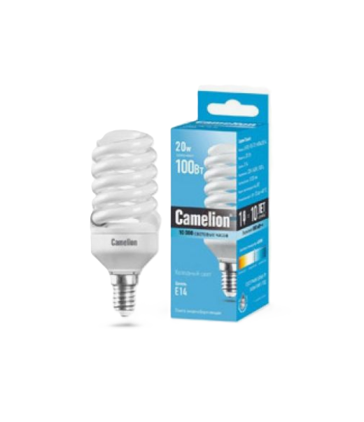 Լամպ էկոնոմ 20V E14 4200K Camelion