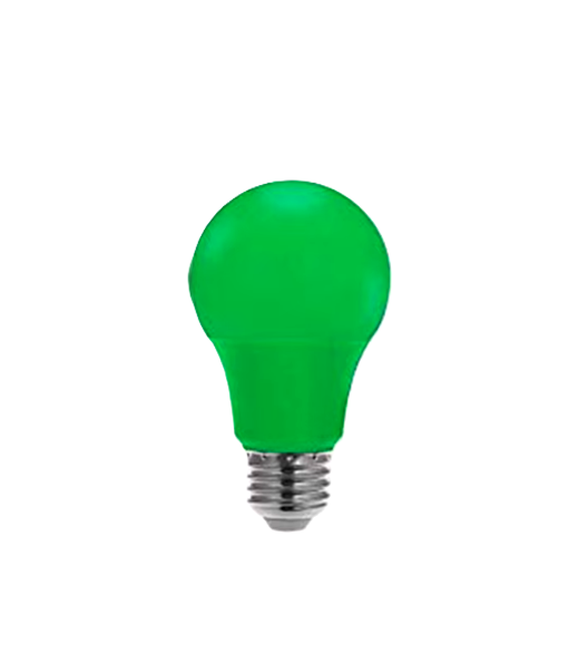 Լամպ գնդաձև գունավոր 5w E27 G45