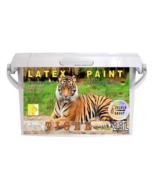 Ներկ լատեքսային  ՛՛ԼԻԼԻ՛՛ 2.5լ TIGER