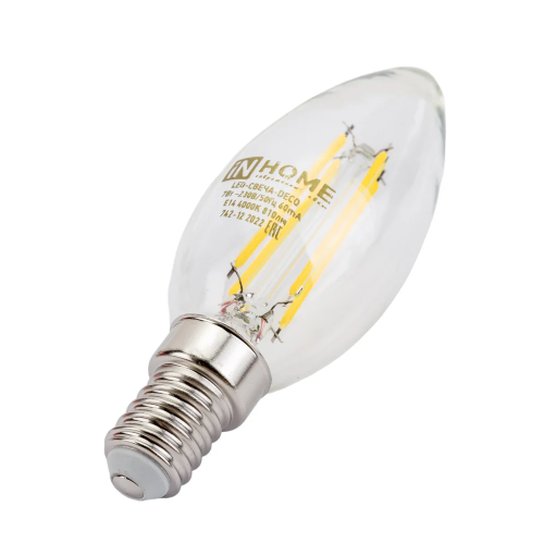 Լամպ լեդ-մոմ-deco 7W 230B E14 4000K 630 Лм