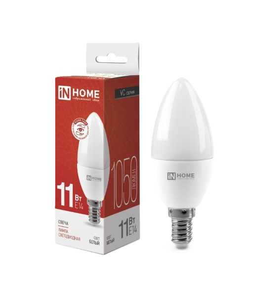 Լամպ դիոդային LED_SVECHA 11W E14 4000K 820LM