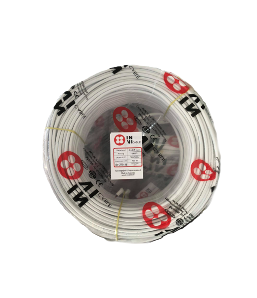 Լար հոսանքի 2x0.5 ԻՆ-ՎԻ  (Кабель)