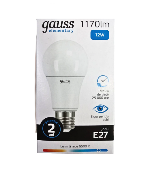 Լամպ E27 A60 12w 6500K 1170Lm Gauss