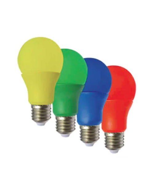 Լամպ գնդաձև գունավոր 5w E27 G45