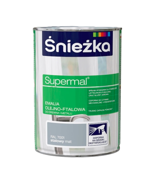 Ներկ 0.8լ Snejka Supermal mat.  